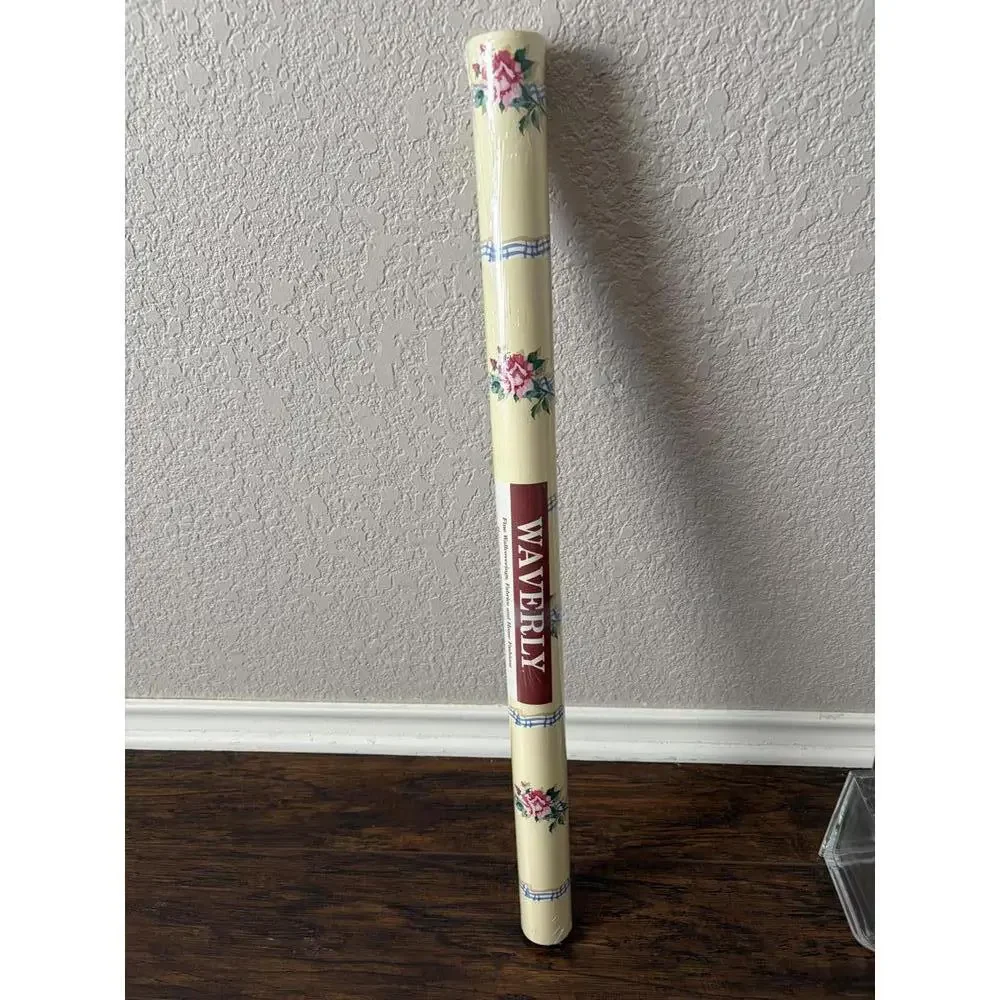 VTG Wallpaper Double Roll Waverly Pattern 571851